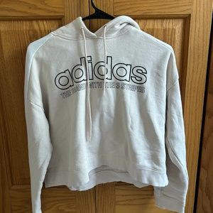 Adidas Cropped Hoodie - Women's